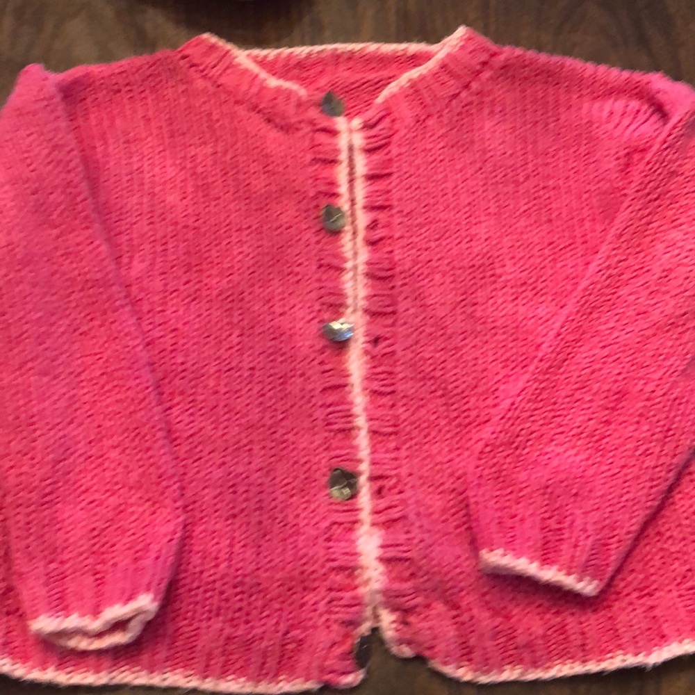 Hearthside Handworks handmade sweater size 6